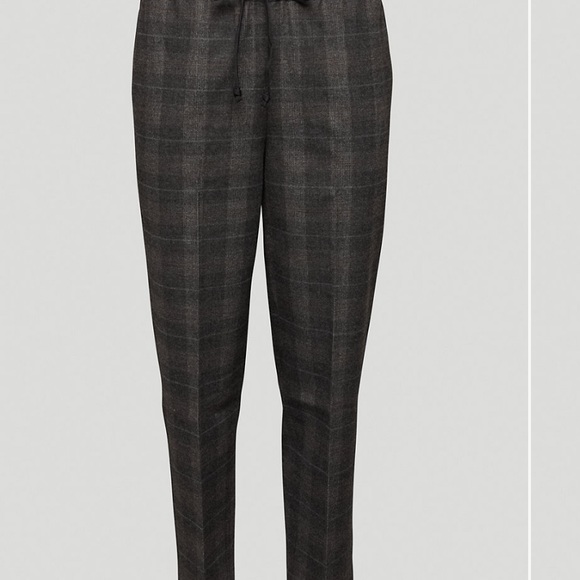 Aritzia Babaton jimmy pant size small okeefe plaid - Picture 2 of 3